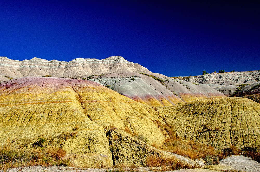 USA, South Dakota. Badlands National Park, Yellow Mounds Overlook